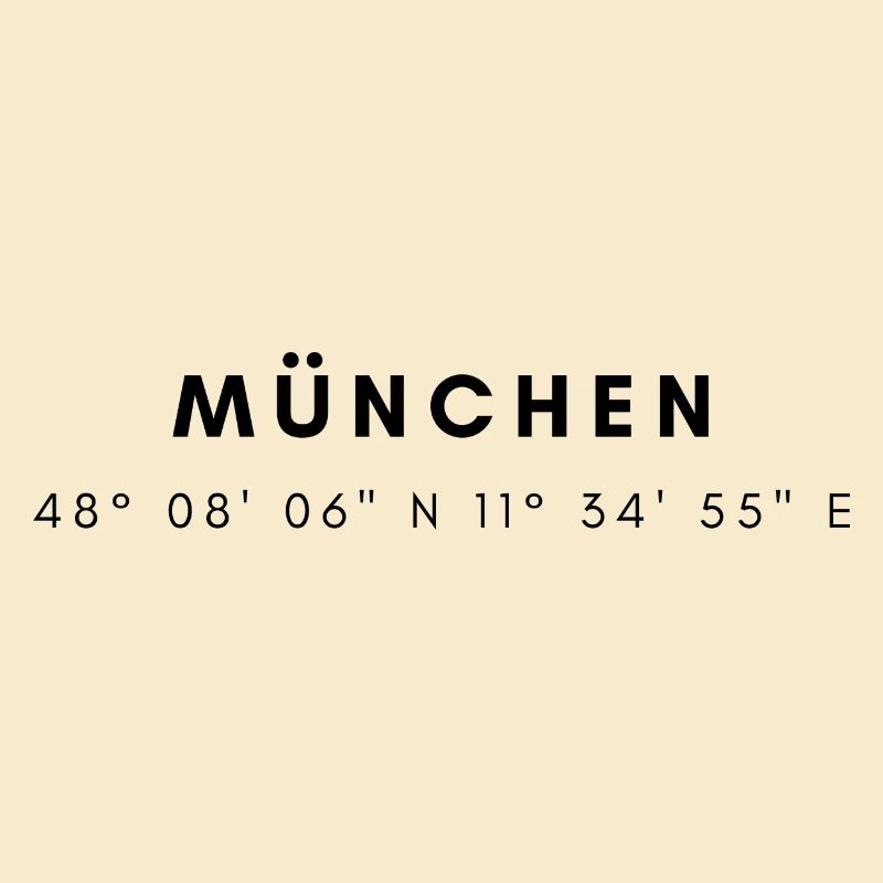 les coordonnées de Munich