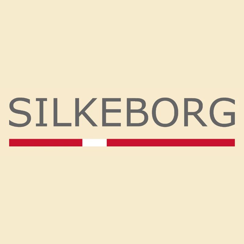 Silkeborg - Drapeau du Danemark - Dänemark