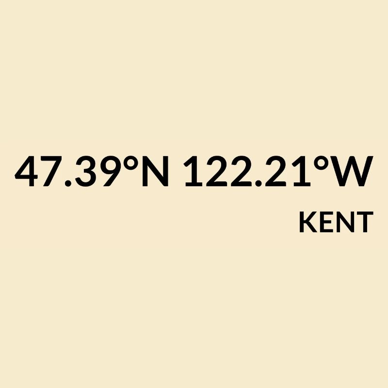 Kent Washington USA Coordinates