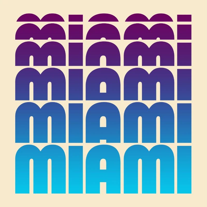 Gradient de grille de Miami