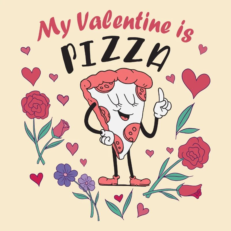 Mein Valentin ist Pizza