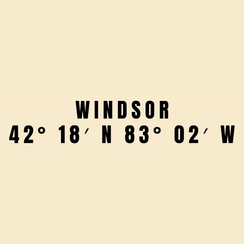 Windsor, Canada Coordinates