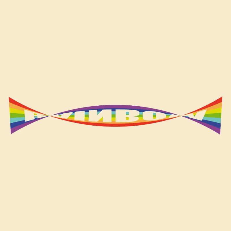 Variation du drapeau arc-en-ciel