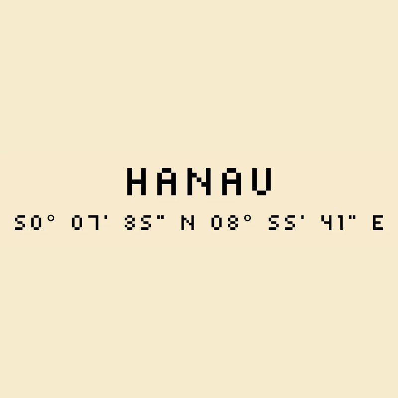 Coordonnées de Hanau