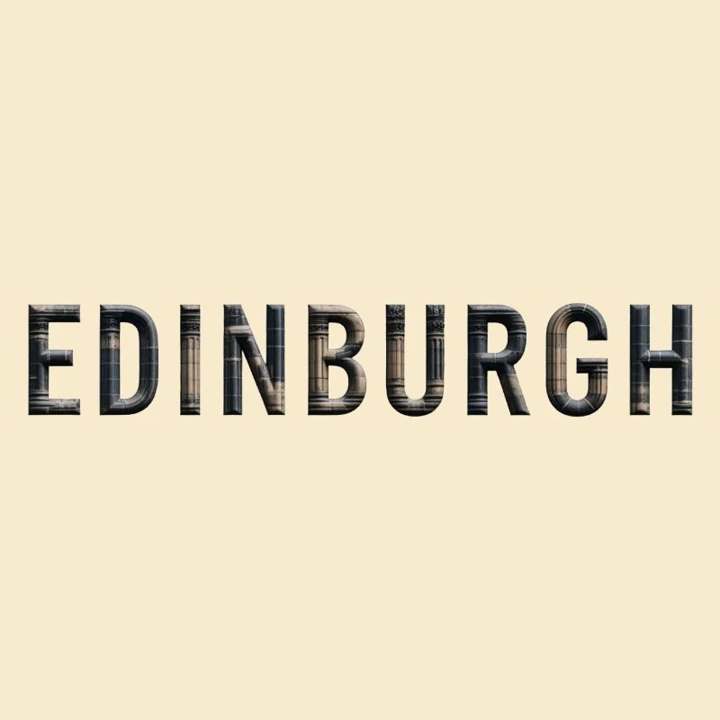EDINBURGH – Architectural Stone Typography