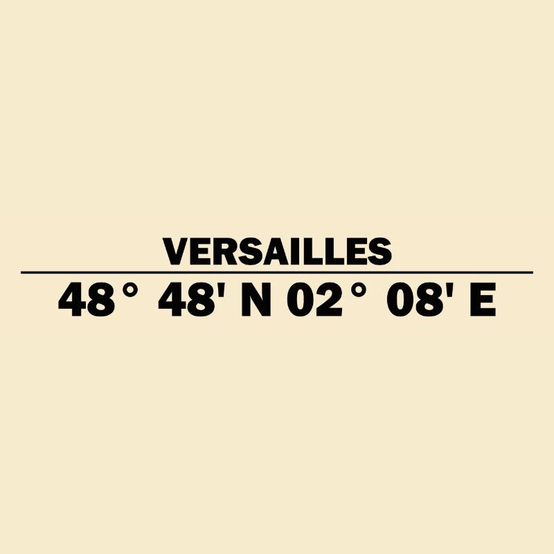 Versailles coordinates