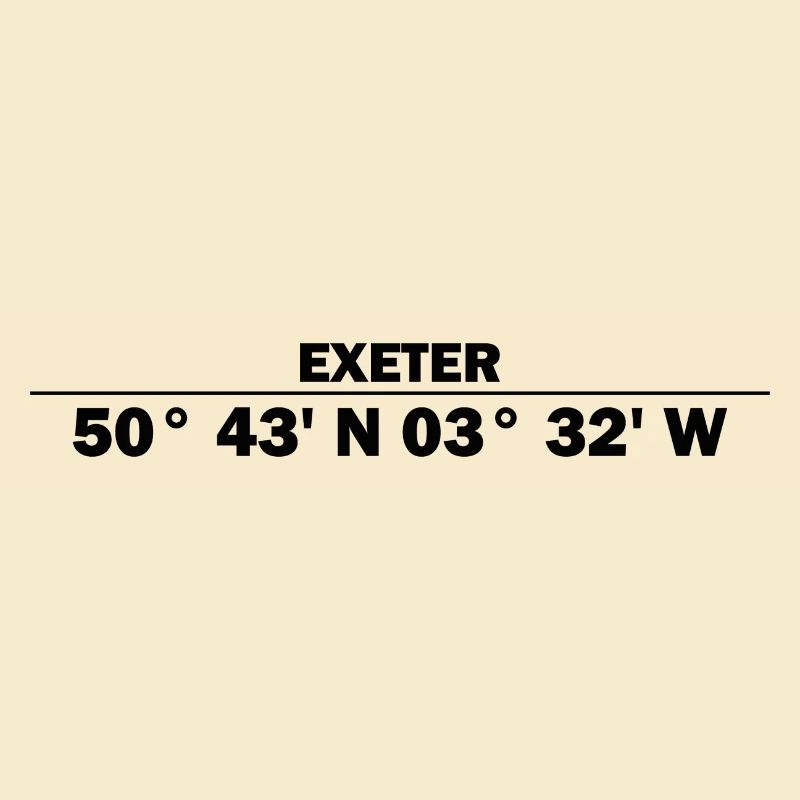 Exeter coordinates