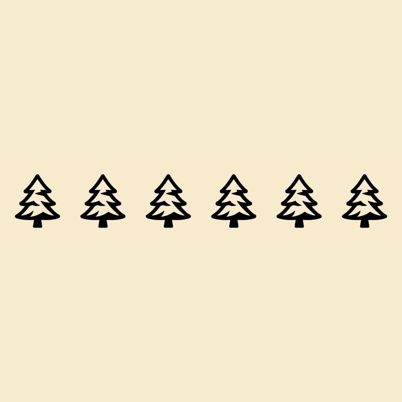 Fir tree icon forest