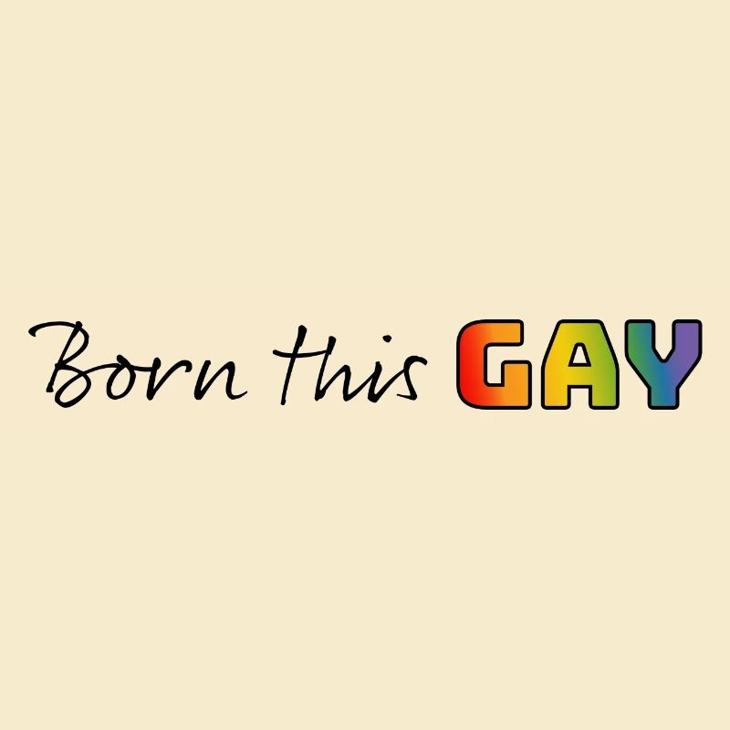 Regenbogen born this gay