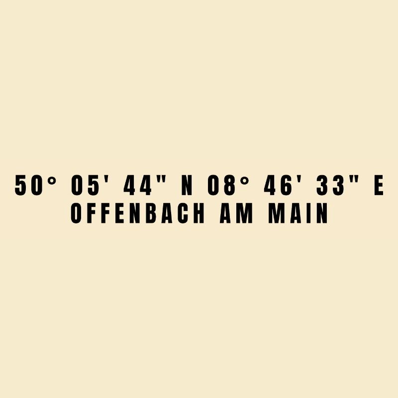 Offenbach am Main Hesse Coordinates