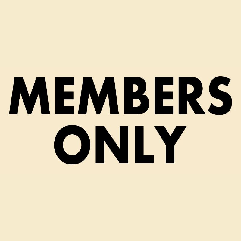 Members only