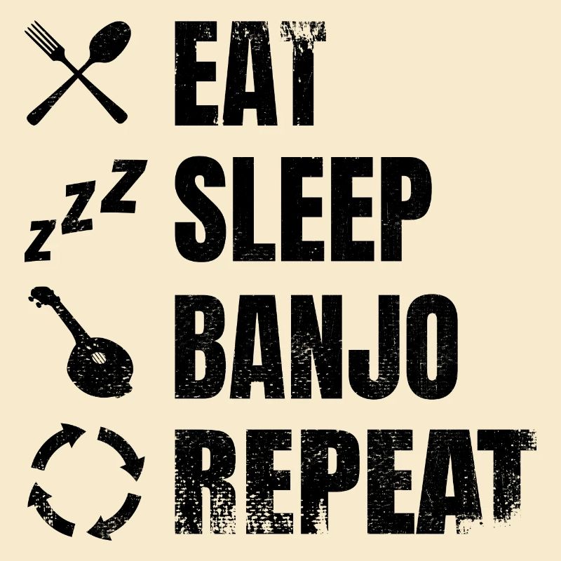 Routine quotidienne des joueurs de banjo