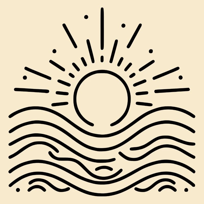 Soleil et mer – Une interaction harmonieuse