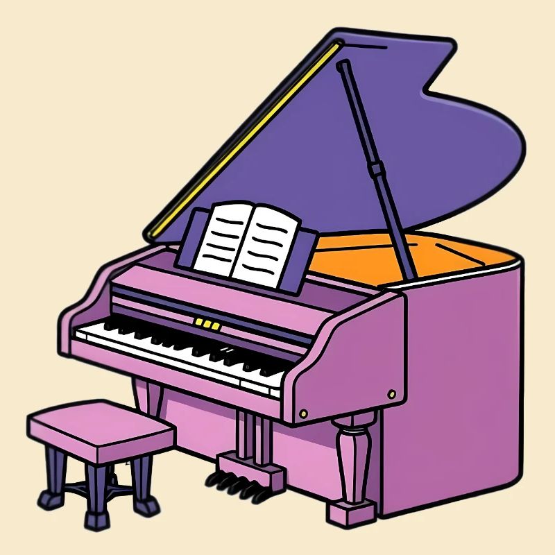 Piano à queue Piano