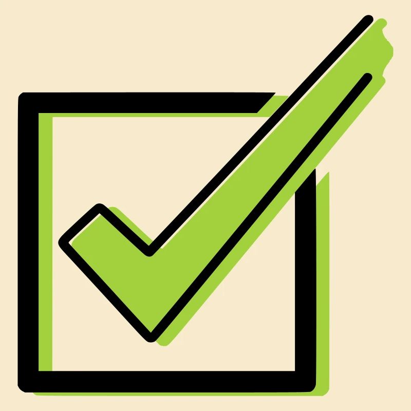 Tick Checklist Box Comic