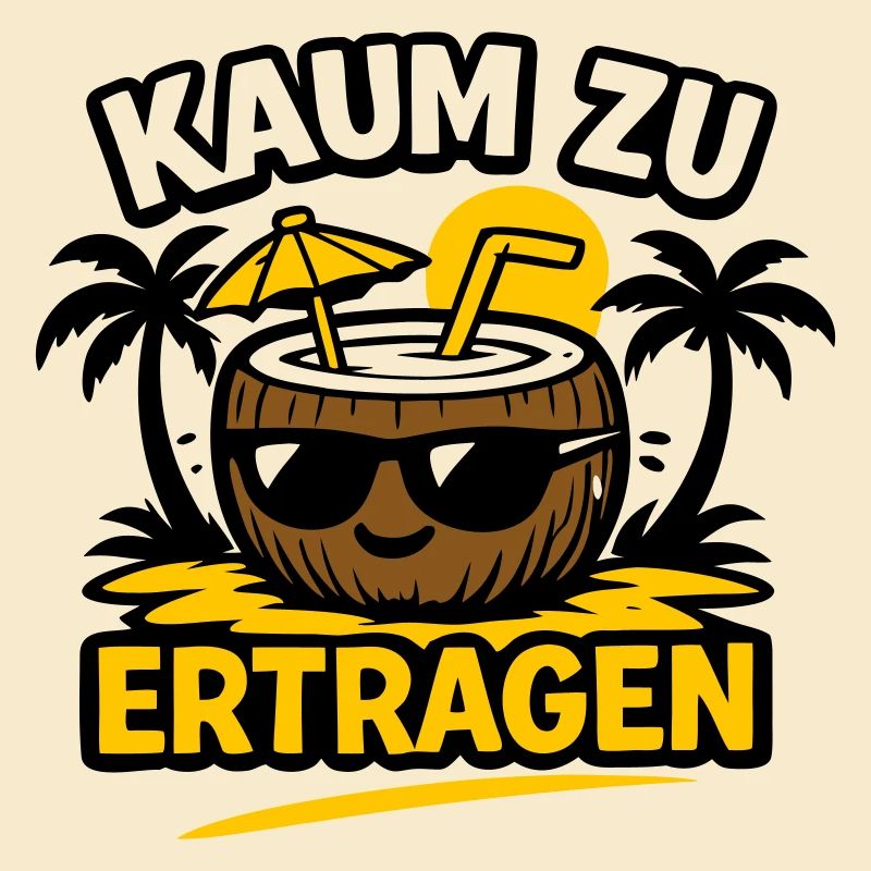Kokosnuss Strandheld 