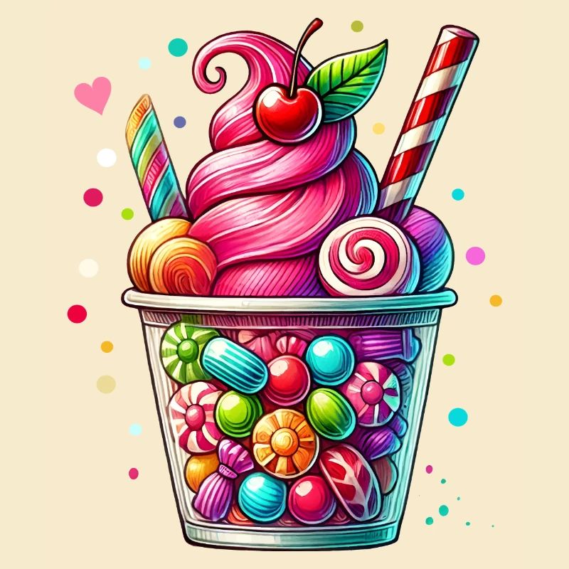 Pleasure for the Senses: Candy Milkshake Mug