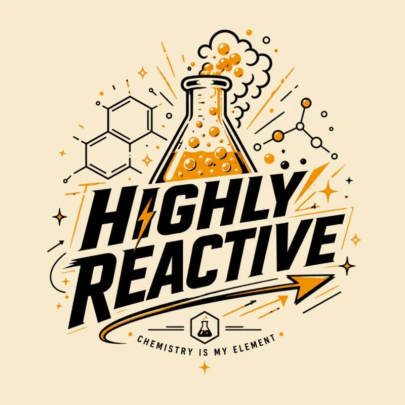 Très réactif – Conception chimique pour passionnés de chimie