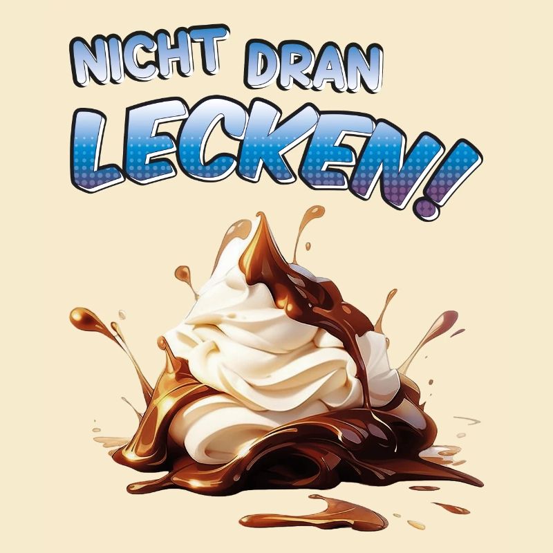 Nicht dran lecken! Eis