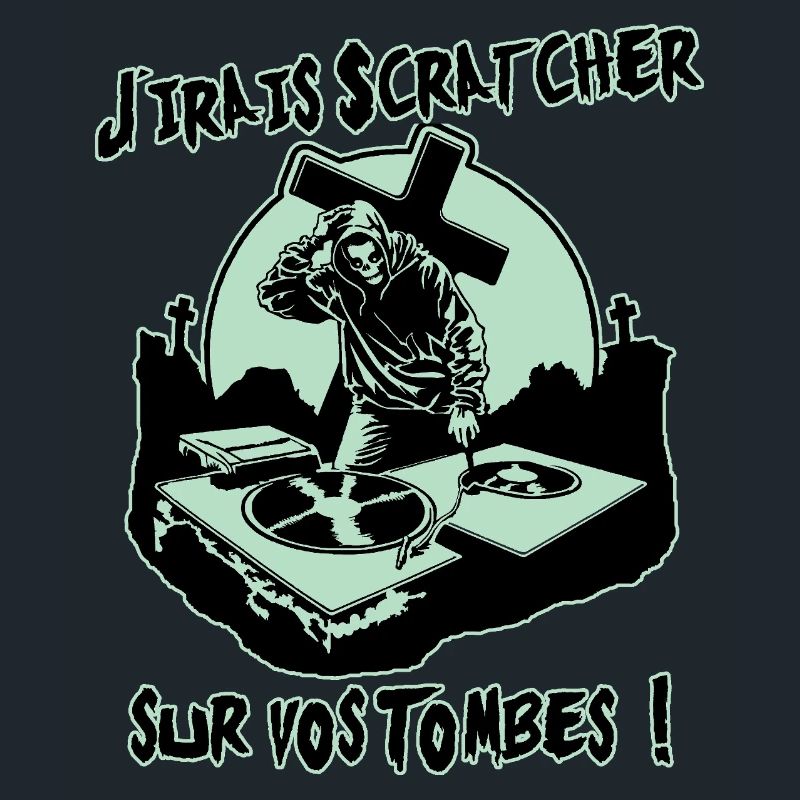 ICH WERDE AUF EURE GRÄBER KRATZEN!