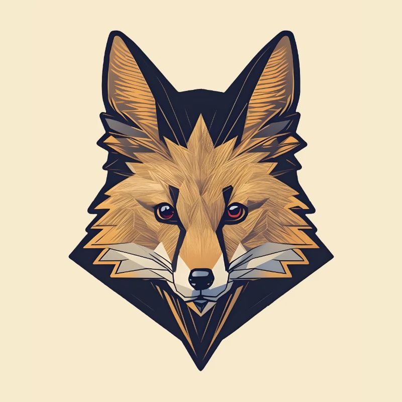Simple Fox Head