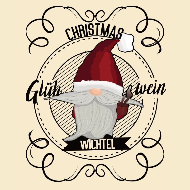 Nain du vin chaud – Conception de Noël