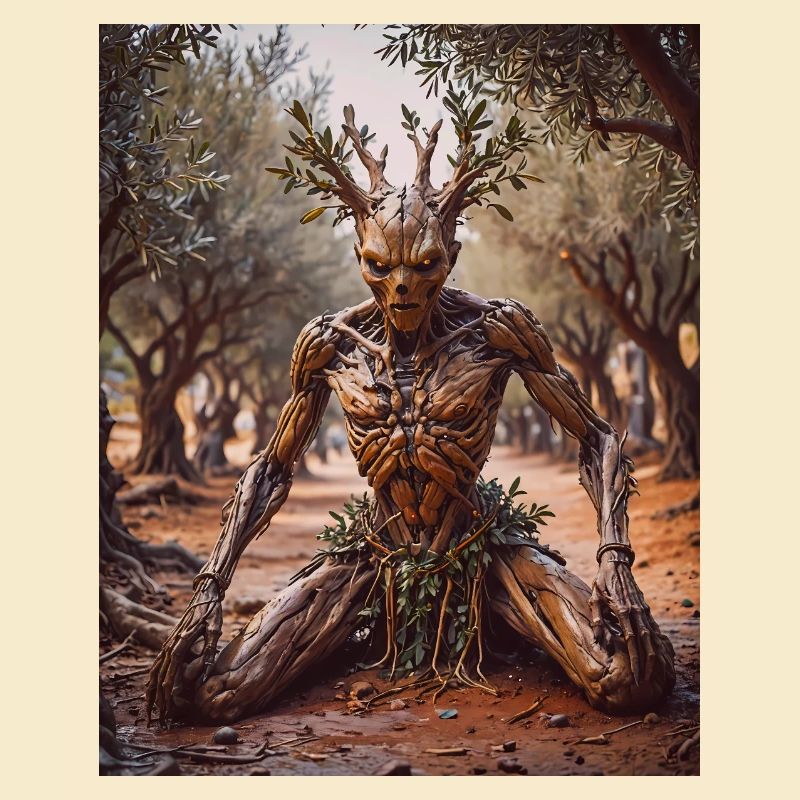 vegetables downfall Apocalypse Monster olive tree