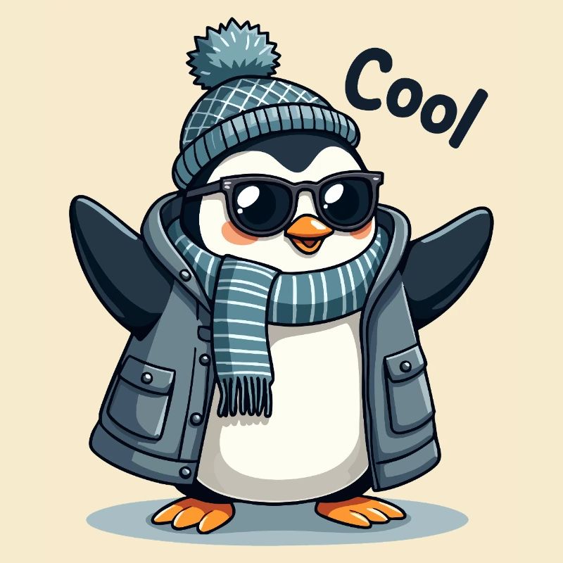 Coolguin - der coole Penguin