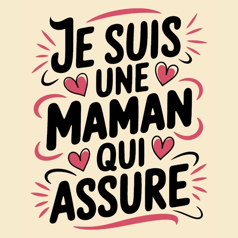 Ich bin eine Mutter, die versichert