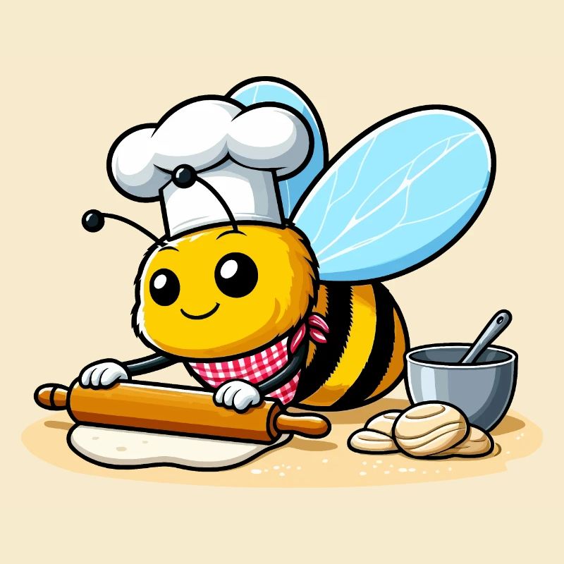 Abeille de cuisson
