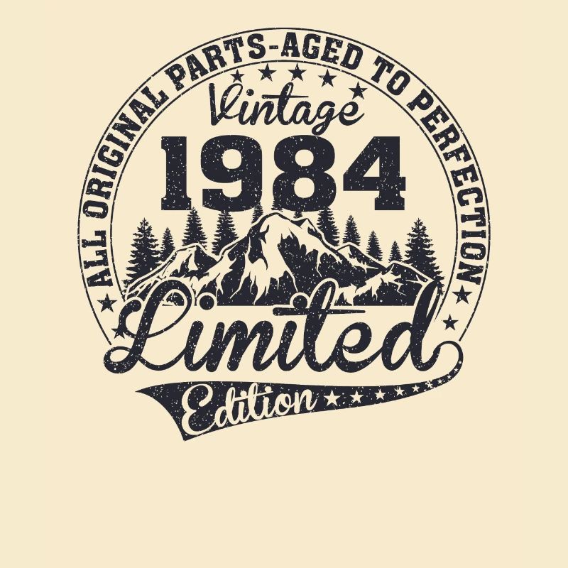 Oldtimer Year Year 1984 Birthday Gift