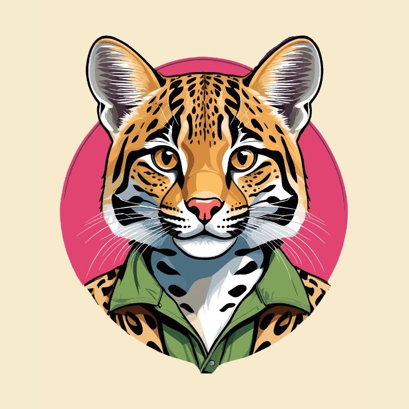 Ozelot-Katze