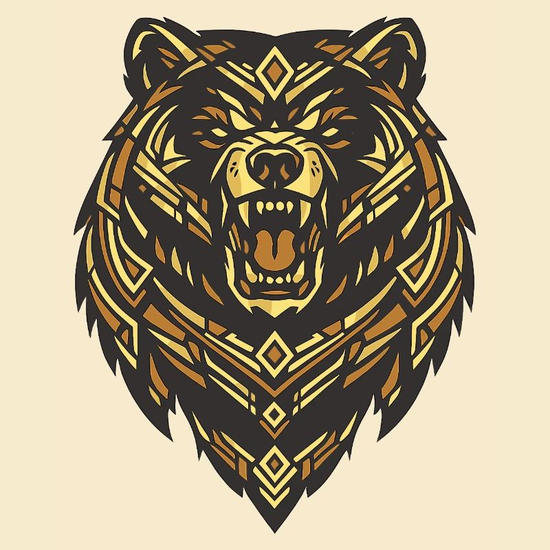 Bearhead Tribal Geometry