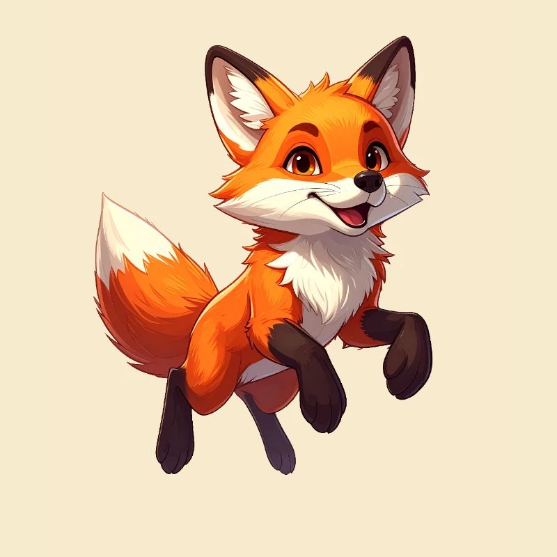 Jumping Fox
