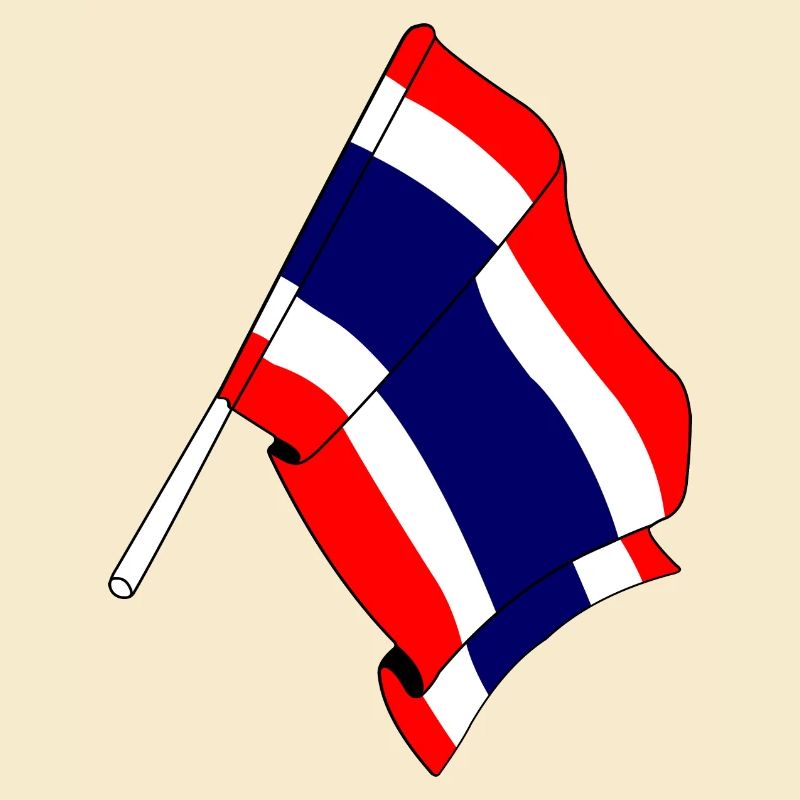 Drapeau de la Thaïlande