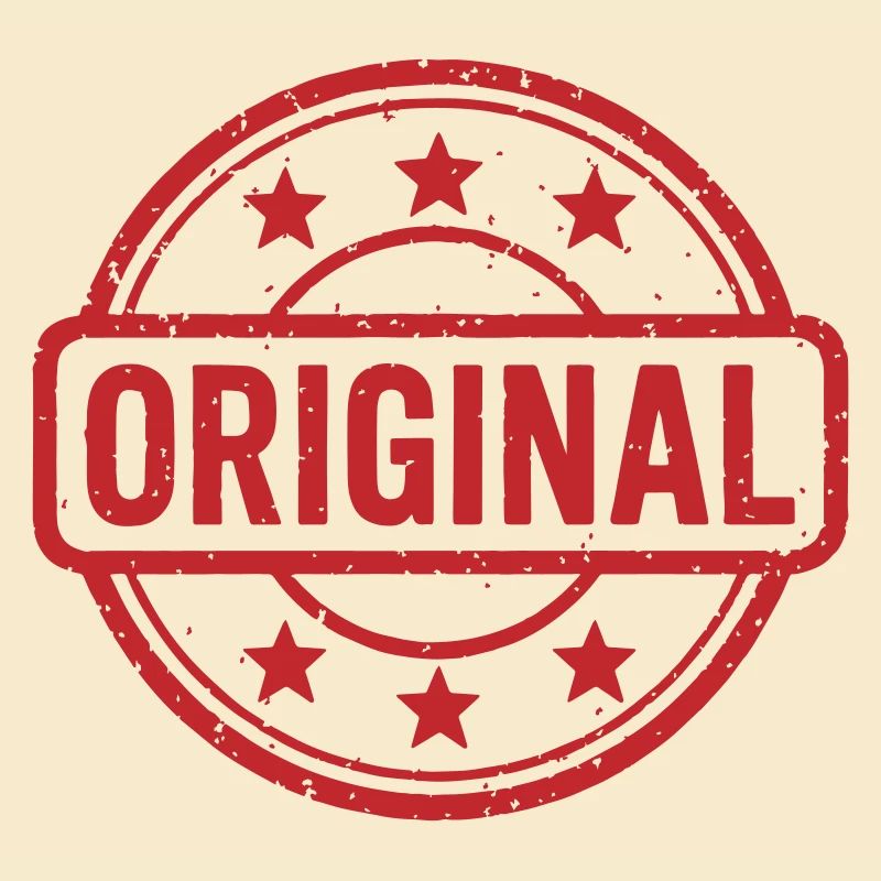 Logo original du timbre. Conception originale de tampon en caoutchouc.