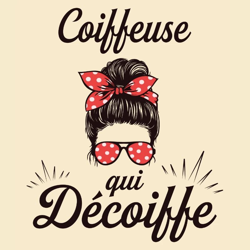 Chignon Métier Coiffeuse Géniale Super Coiffeuse