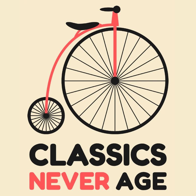 Classics Never Age Penny-Farthing Retro-Radfahren