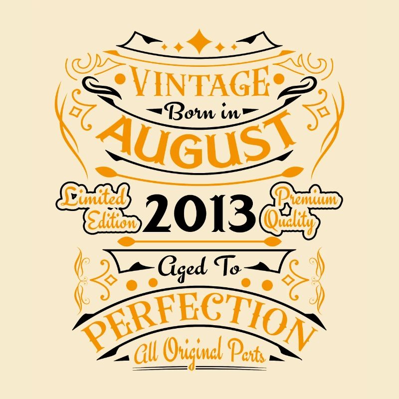 August 2013 Anniversary 2013 Birthday Gift