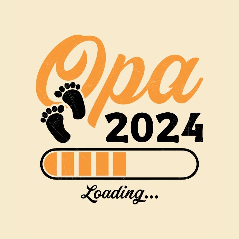Werdender Opa 2024 Opa loading Geschenk Männer