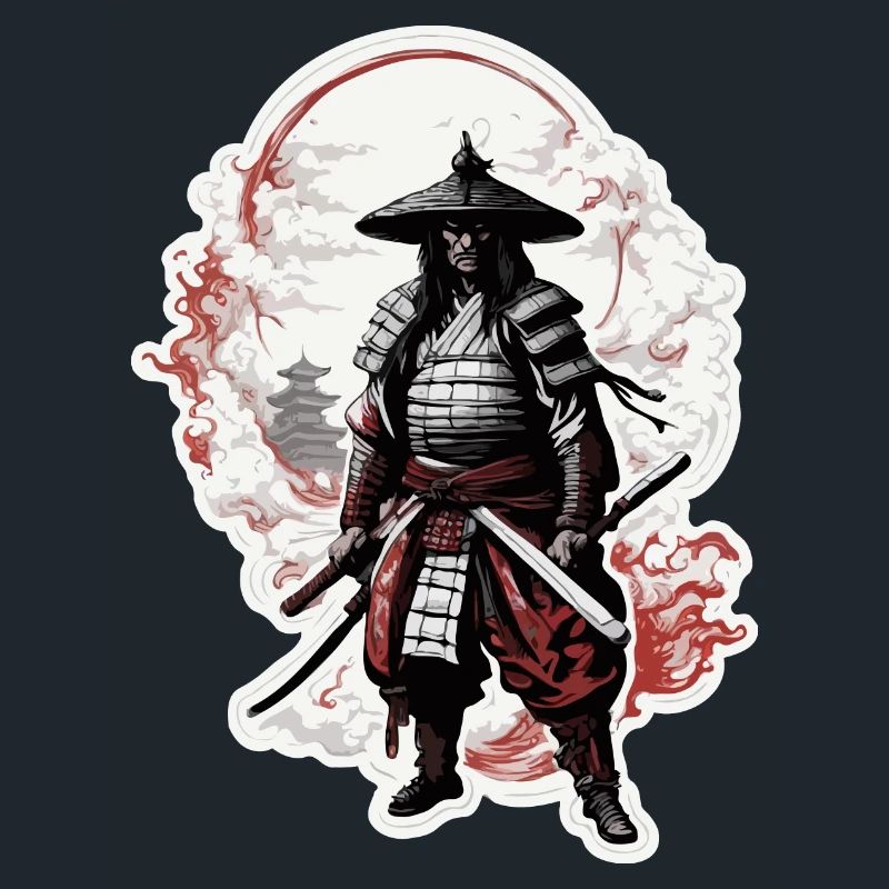 Samurai / Japanisch / Harakiri / Katana / Mann