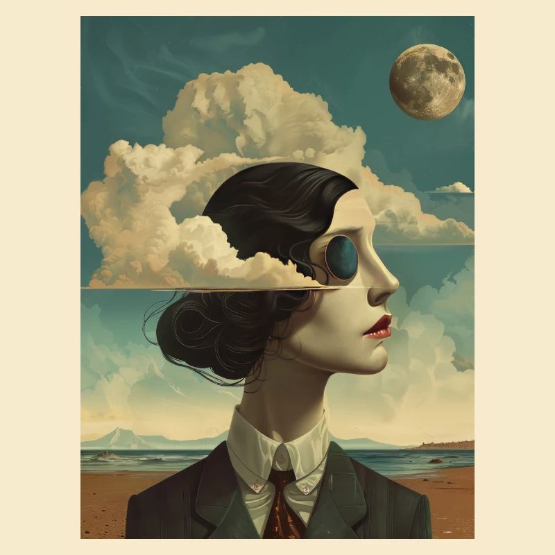 Poster Retro Face 2