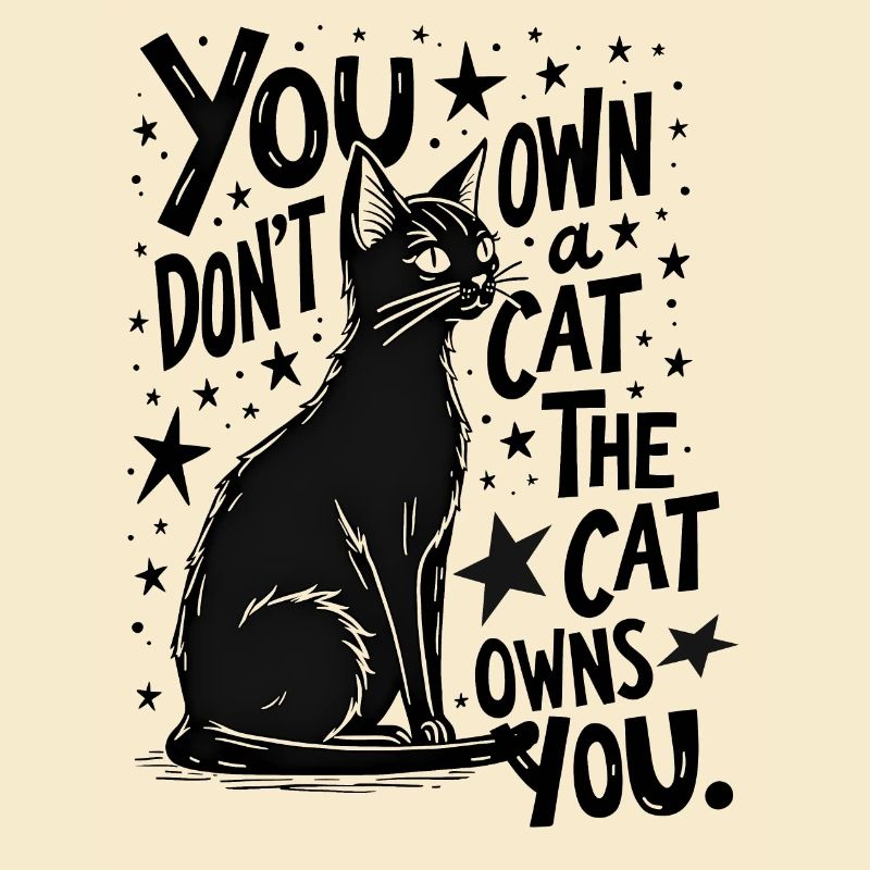 VOUS N’AVEZ PAS DE CHAT, C’EST LE CHAT QUI VOUS POSSÈDE