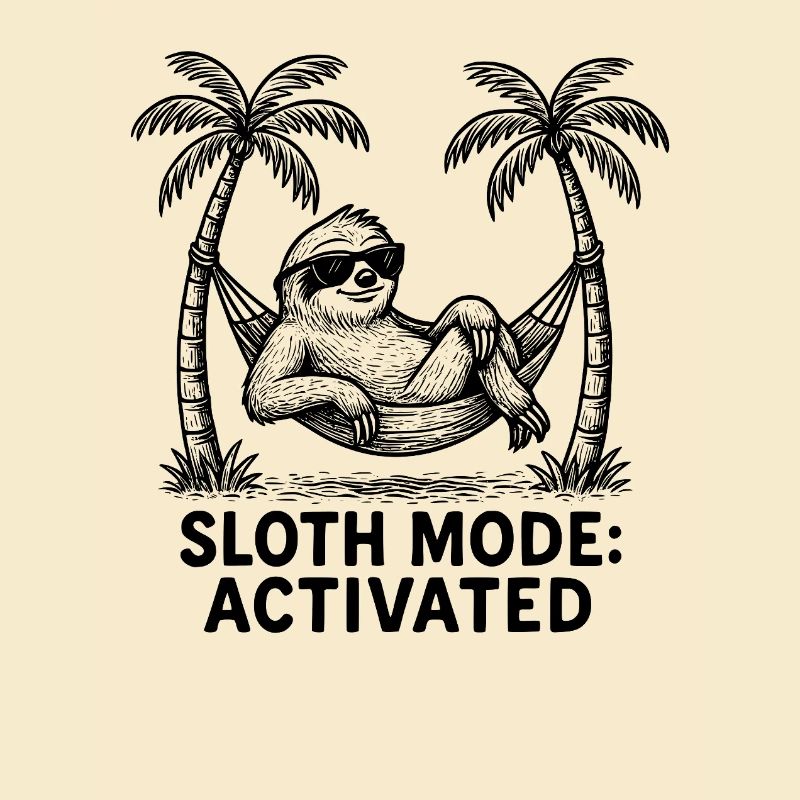 Sloth Sloth Mode: Activated Chilling Work