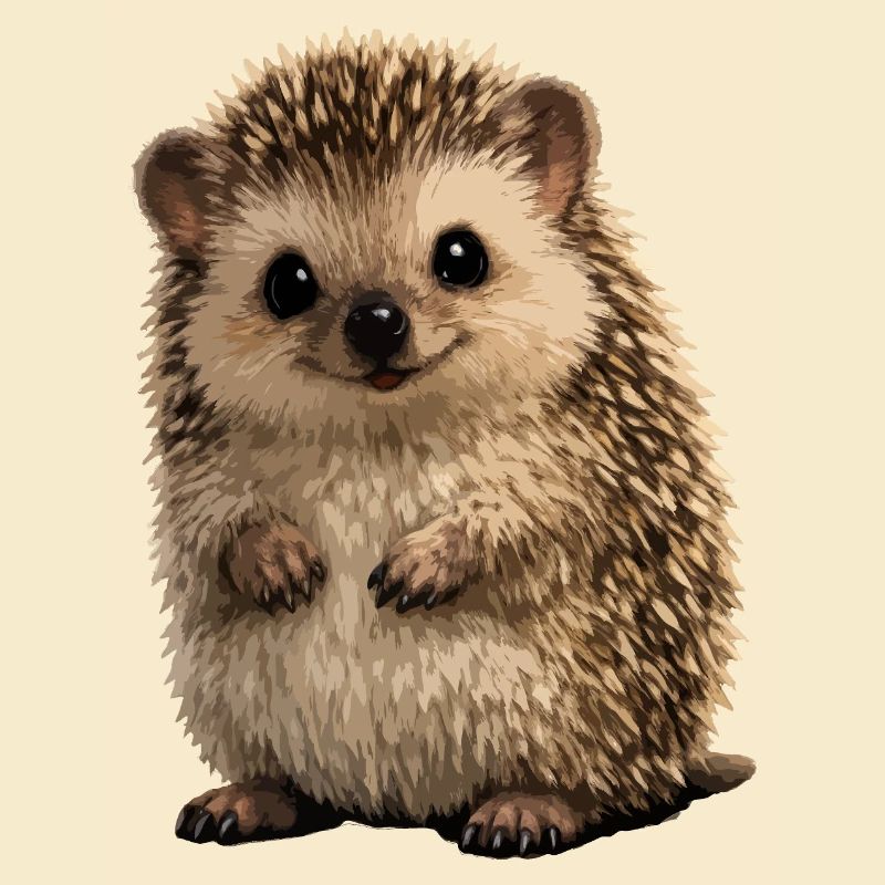 Petit Hérisson Étouffait