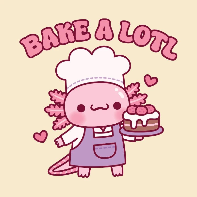 Mignon Cuire Un Lotl Comme L’Axolotl Baker Drôle