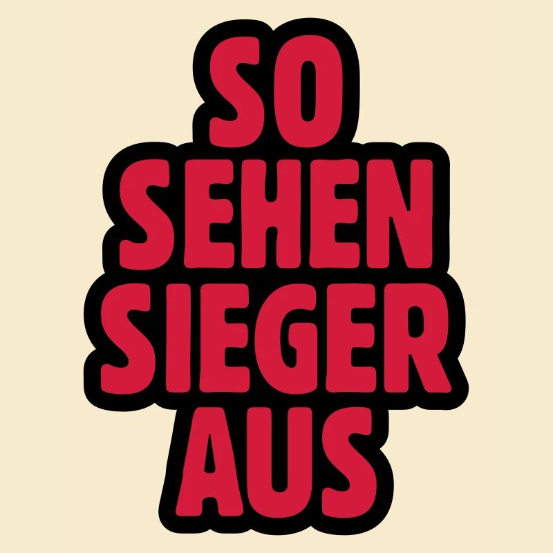 SO SEHEN SIEGER AUS