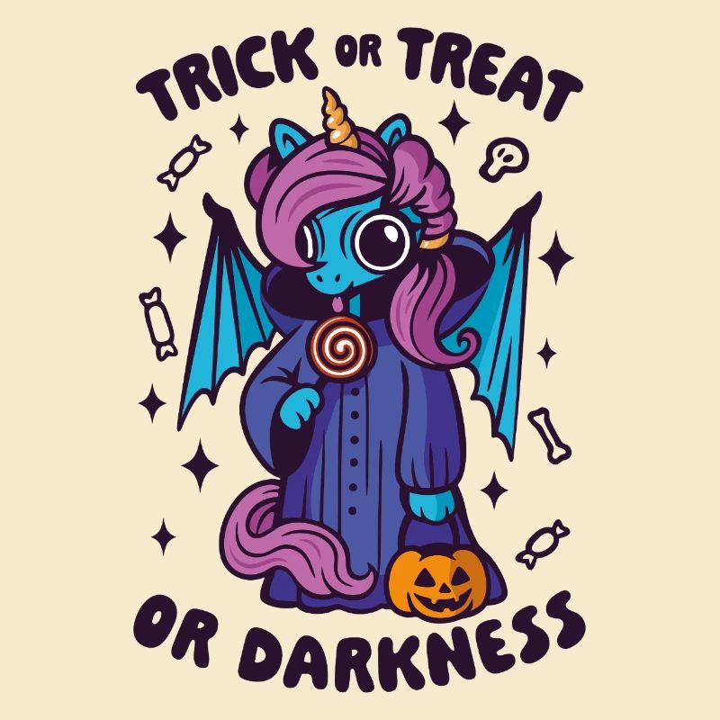 Dark Candy Unicorn - Süßes oder Saures oder Dunkelheit