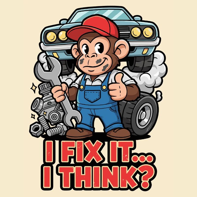 Monkey Mechanic – I Fix It