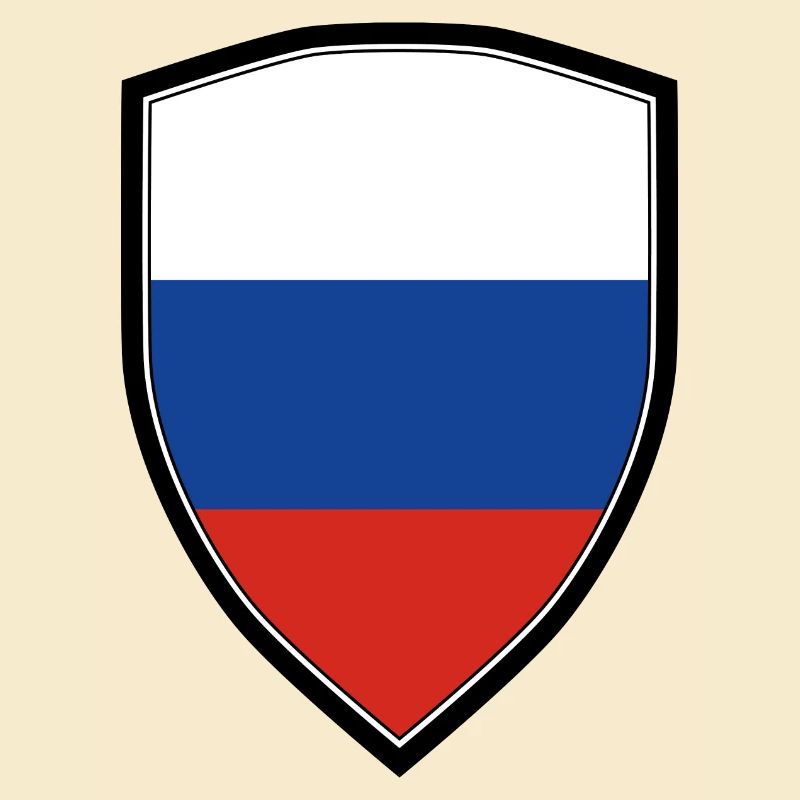 DRAPEAU BLASON DE LA RUSSIE